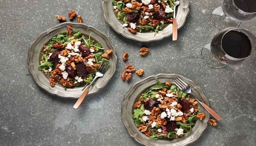 Beet and Wheat Berry Salad